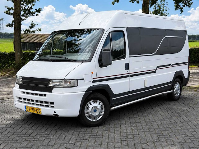 Fiat ducato camper 14 2.8 d kampeerwagen 32-vh-gb - afbeelding 1 van  28