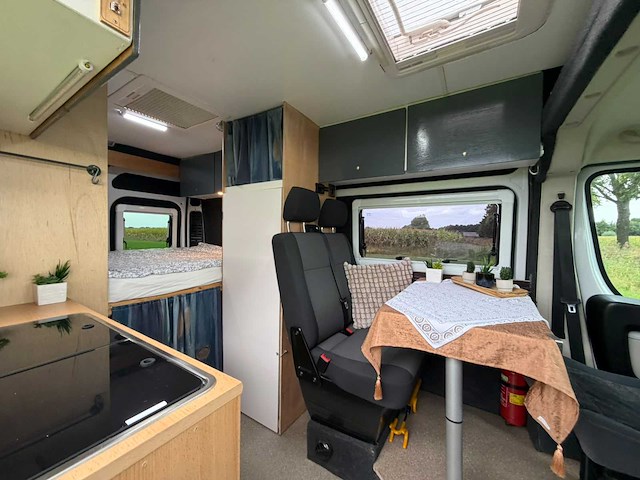 Fiat ducato camper 2.3 multijet2 150 off grid kampeerwagen euro 6 p-887-vp - afbeelding 4 van  51