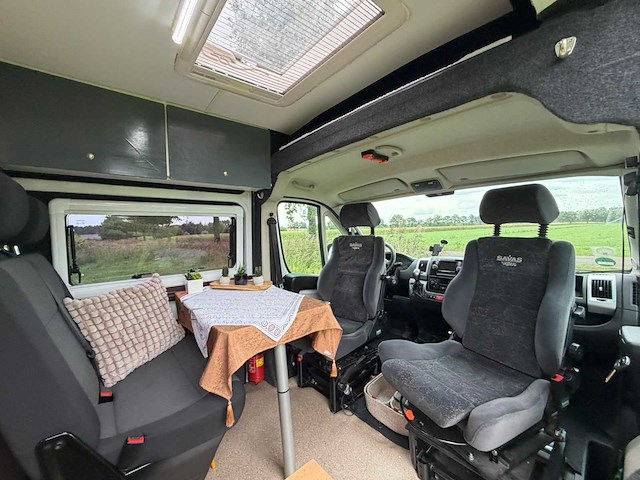 Fiat ducato camper 2.3 multijet2 150 off grid kampeerwagen euro 6 p-887-vp - afbeelding 6 van  51