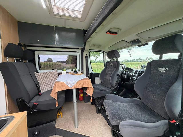 Fiat ducato camper 2.3 multijet2 150 off grid kampeerwagen euro 6 p-887-vp - afbeelding 7 van  51