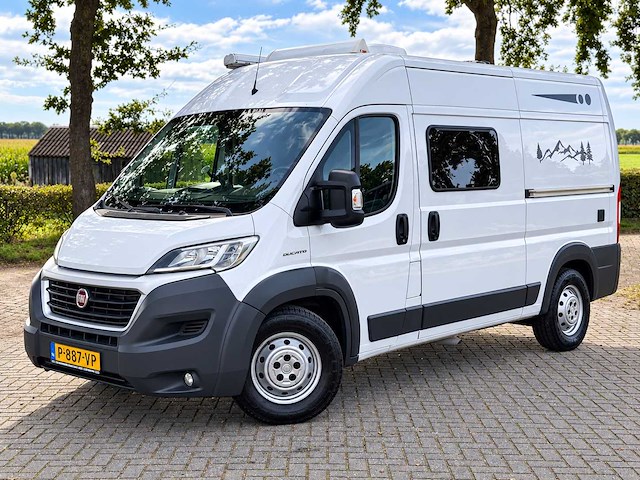 Fiat ducato camper 2.3 multijet2 150 off grid kampeerwagen euro 6 p-887-vp - afbeelding 1 van  51