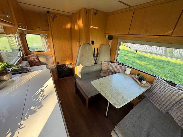 Fiat ducato camper 230 dethleffs globetrotter 1.9 td kampeerwagen 81-vj-pk - afbeelding 8 van  34