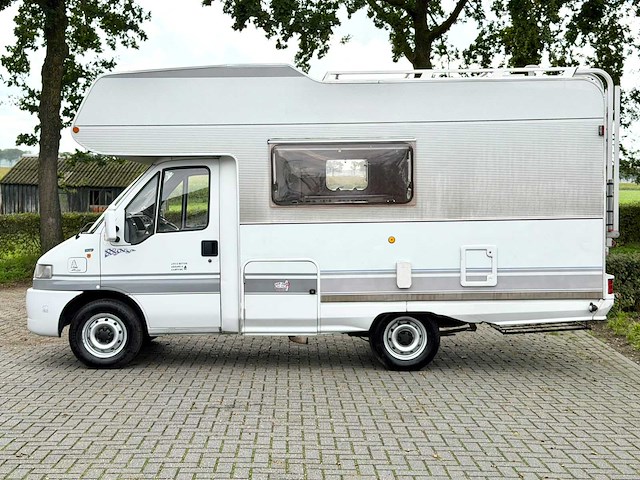 Fiat ducato camper 230 dethleffs globetrotter 1.9 td kampeerwagen 81-vj-pk - afbeelding 12 van  34
