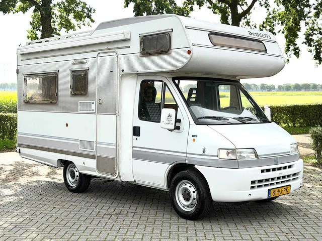 Fiat ducato camper 230 dethleffs globetrotter 1.9 td kampeerwagen 81-vj-pk - afbeelding 31 van  34