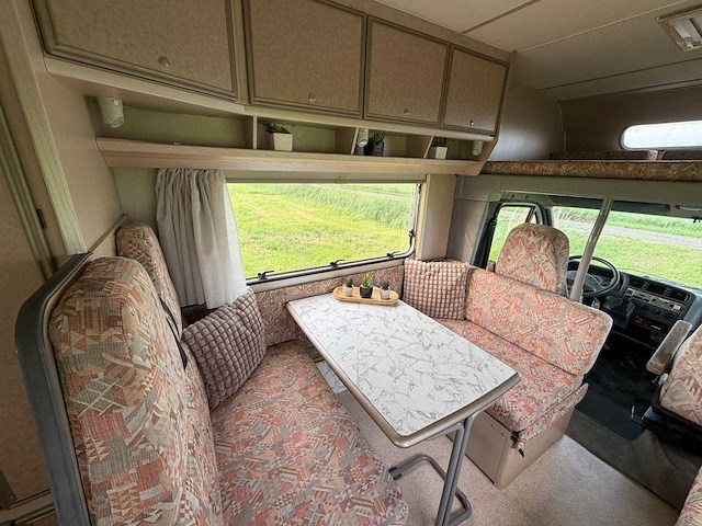 Fiat ducato camper 230 dethleffs kampeerwagen 74-vr-kv - afbeelding 5 van  28