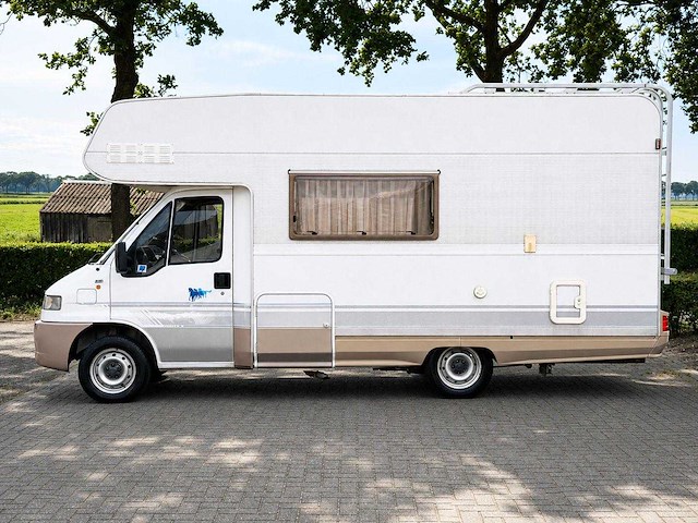Fiat ducato camper 230 dethleffs kampeerwagen 74-vr-kv - afbeelding 12 van  28