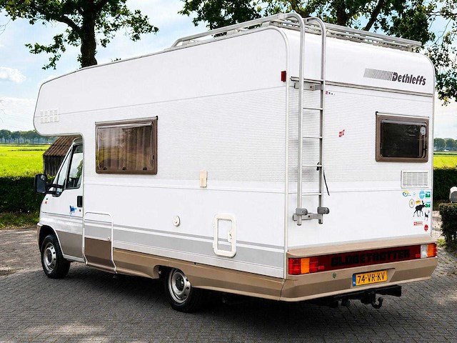 Fiat ducato camper 230 dethleffs kampeerwagen 74-vr-kv - afbeelding 22 van  28
