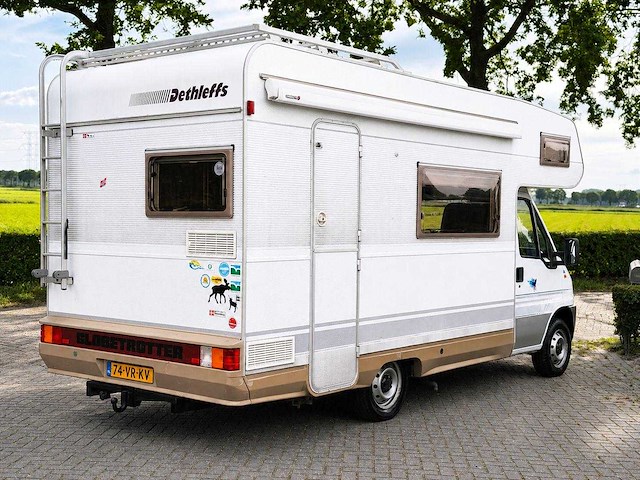 Fiat ducato camper 230 dethleffs kampeerwagen 74-vr-kv - afbeelding 23 van  28