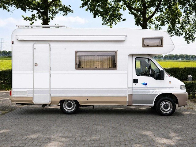 Fiat ducato camper 230 dethleffs kampeerwagen 74-vr-kv - afbeelding 24 van  28