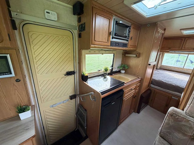 Fiat ducato camper 290 l bürstner kampeerwagen 04-vx-kt - afbeelding 5 van  40