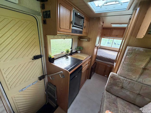 Fiat ducato camper 290 l bürstner kampeerwagen 04-vx-kt - afbeelding 6 van  40