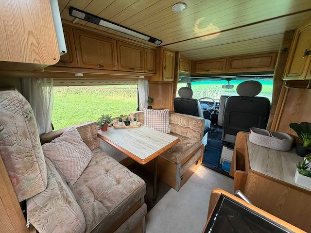 Fiat ducato camper 290 l bürstner kampeerwagen 04-vx-kt - afbeelding 17 van  40