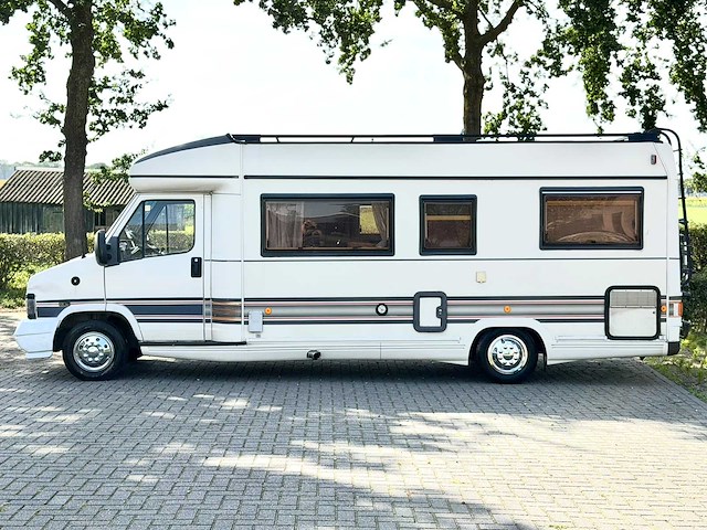 Fiat ducato camper 290 l bürstner kampeerwagen 04-vx-kt - afbeelding 12 van  40