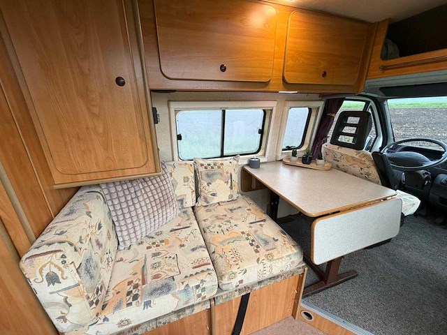 Fiat ducato camper butler 14 2.8d kampeerwagen 96-vv-rx - afbeelding 6 van  35