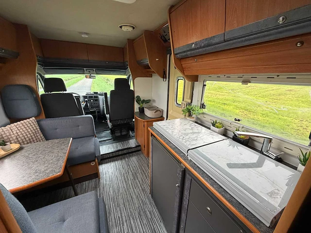 Fiat ducato kampeerwagen 230 2.5 td weinsberg camper 21-bf-ds - afbeelding 11 van  38