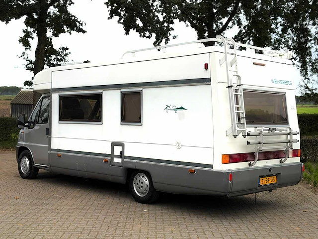 Fiat ducato kampeerwagen 230 2.5 td weinsberg camper 21-bf-ds - afbeelding 23 van  38