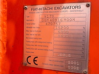 Fiat-hitachi - w170 - shovel - 2002 - afbeelding 7 van  7