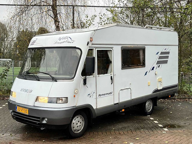 Fiat hymer 230 camper,22-vt-dz - afbeelding 1 van  35