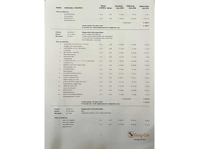 Fiat hymer 230 camper,22-vt-dz - afbeelding 25 van  35