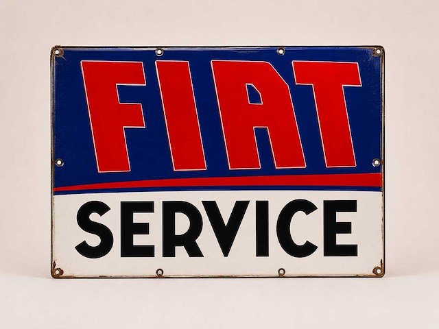 Fiat reclamebord - afbeelding 1 van  1