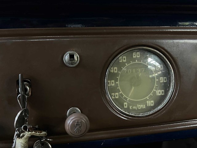 Fiat topolino 500c cinquecento 1950 - afbeelding 17 van  27