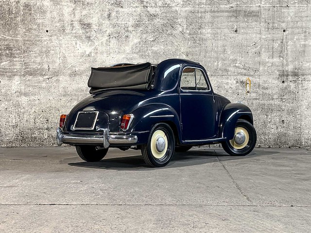 Fiat topolino 500c cinquecento 1950 - afbeelding 11 van  16