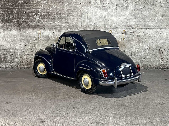 Fiat topolino 500c cinquecento 1950 - afbeelding 14 van  16