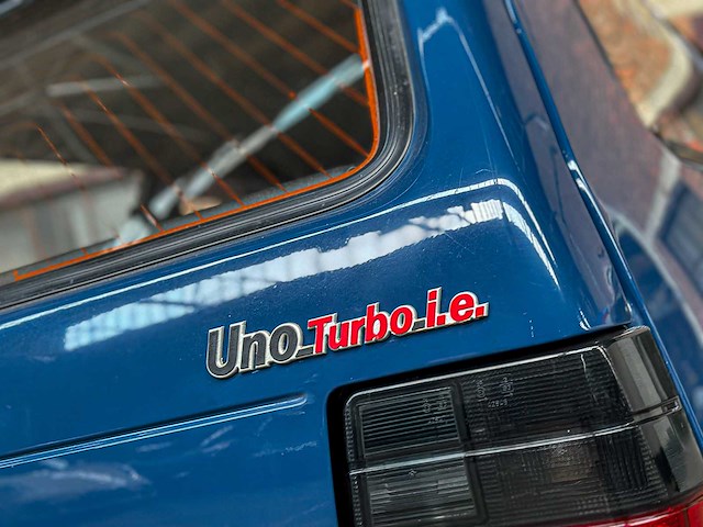 Fiat uno 1.3 turbo r 45pk 1989 (origineel-nl), xj-46-xs - afbeelding 3 van  28