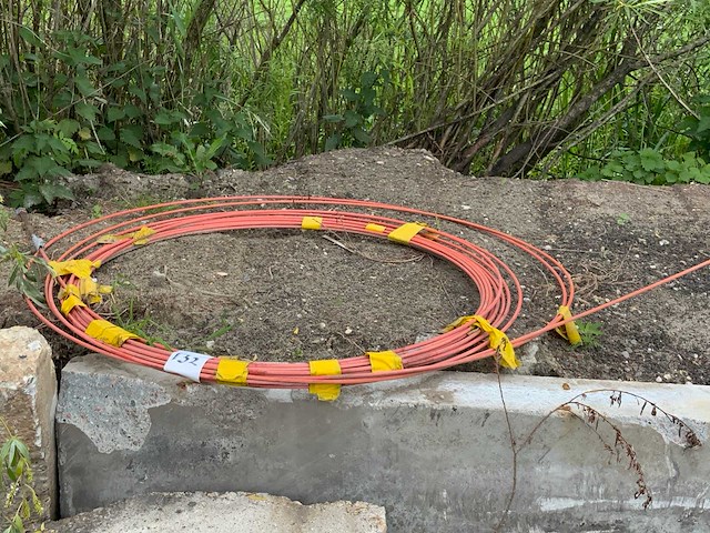 Fiber drainage doorsteekdraad - afbeelding 1 van  1