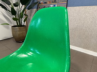 Fiberglass chrome eiffel-base vitra, dsr, groen - afbeelding 2 van  13