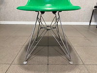 Fiberglass chrome eiffel-base vitra, dsr, groen - afbeelding 3 van  13