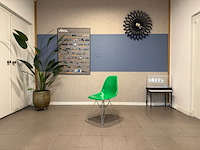 Fiberglass chrome eiffel-base vitra, dsr, groen - afbeelding 6 van  13