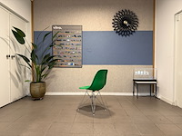 Fiberglass chrome eiffel-base vitra, dsr, groen - afbeelding 8 van  13