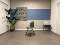 Fiberglass houten dowel-base herman miller, dsw, grijs - afbeelding 5 van  12