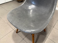 Fiberglass houten dowel-base herman miller, dsw, grijs - afbeelding 9 van  12