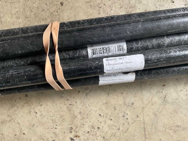 Fiberstelen 150 cm tuingereedschap accessoire (11x) - afbeelding 2 van  3