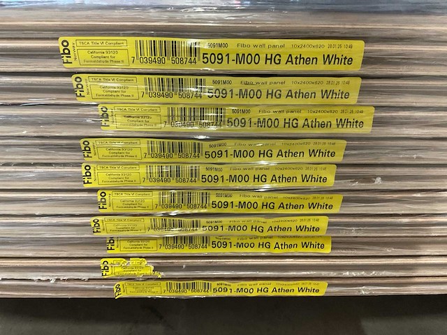 Fibo 5091-m00 hg 10x2400x620mm wandpaneel (21x) - afbeelding 2 van  3