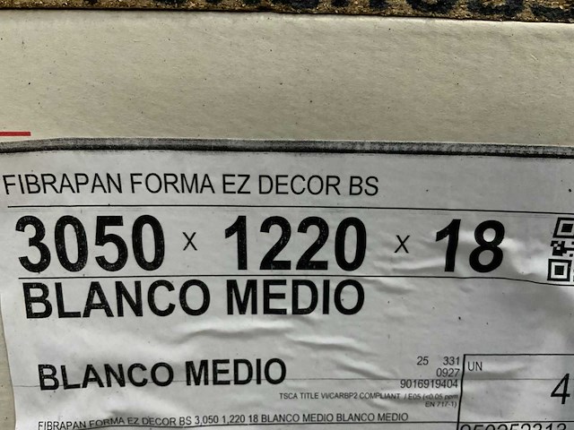 Fibrapan forma ez decor 3050x1220x18mm (40x) - afbeelding 5 van  8