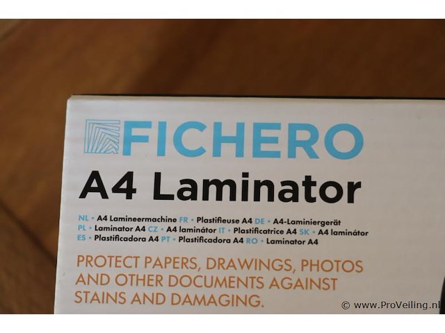 Fichero a4-laminator incl. dymo labelwriter 450 - afbeelding 4 van  4