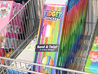 Fidget sticks, 20 stuks in mand. - afbeelding 2 van  2