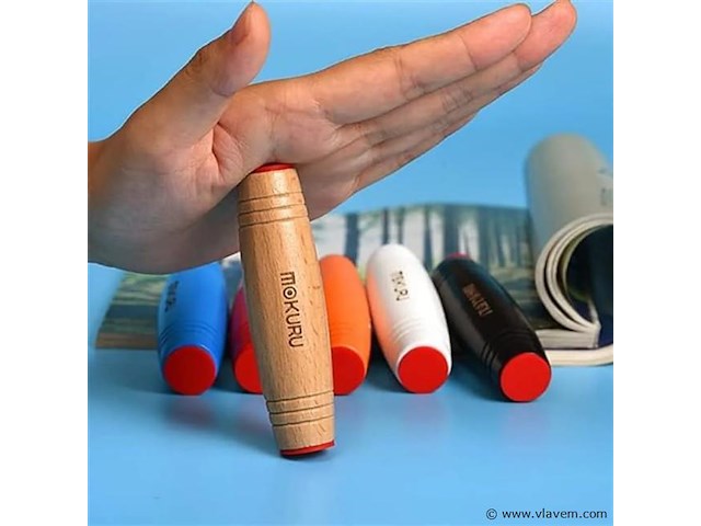 Fidget toy stress, japanse mokuru, 50 stuks - afbeelding 3 van  3