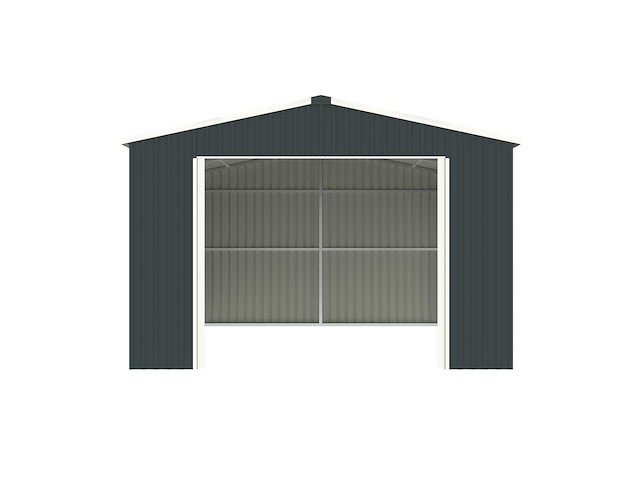 Field 1419-h252 metalen garage met elektrische roldeur, 26 m2 / 5,90x4,40 meter - afbeelding 13 van  13