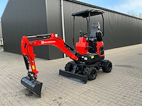 Field construction hft-15 banden graafmachine / mobiele kraan