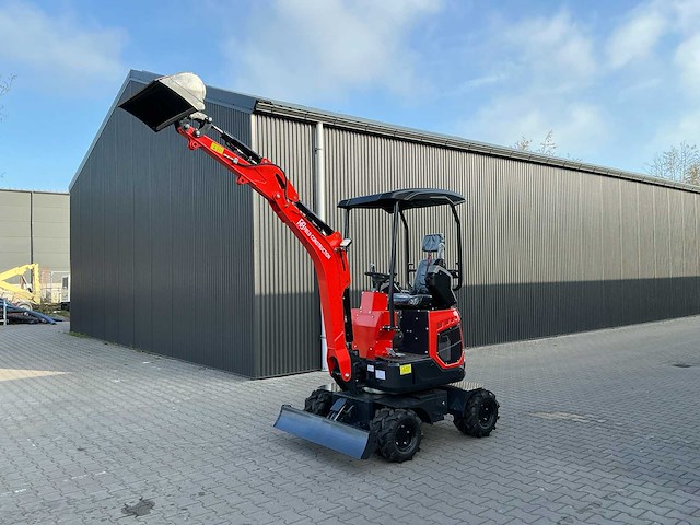 Field construction hft-15 banden graafmachine / mobiele kraan - afbeelding 6 van  46