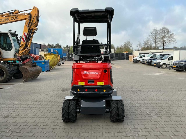 Field construction hft-15 banden graafmachine / mobiele kraan - afbeelding 6 van  17