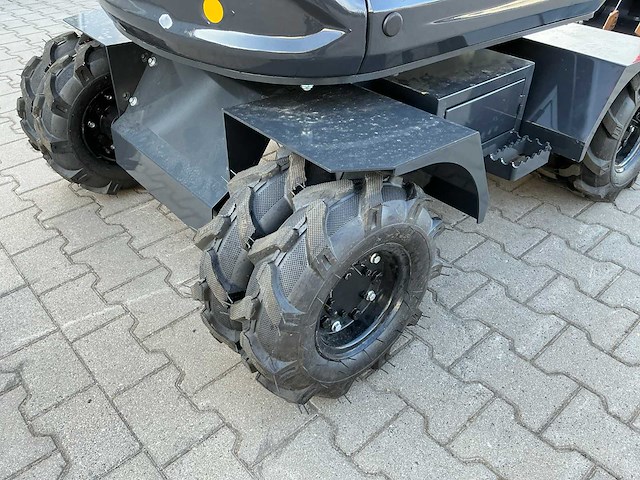 Field construction hft-15 banden graafmachine / mobiele kraan - afbeelding 9 van  17