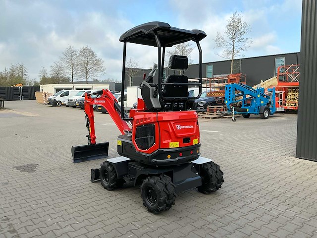 Field construction hft-15 banden graafmachine / mobiele kraan - afbeelding 14 van  17