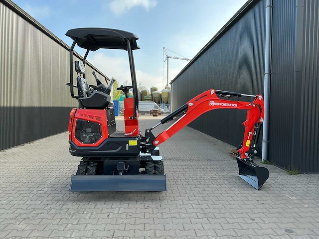 Field construction hft-15 banden graafmachine / mobiele kraan - afbeelding 10 van  36