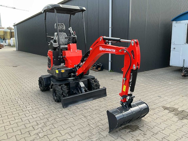 Field construction hft-15 banden graafmachine / mobiele kraan - afbeelding 19 van  36