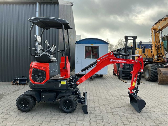 Field construction hft-15 banden graafmachine / mobiele kraan - afbeelding 34 van  36